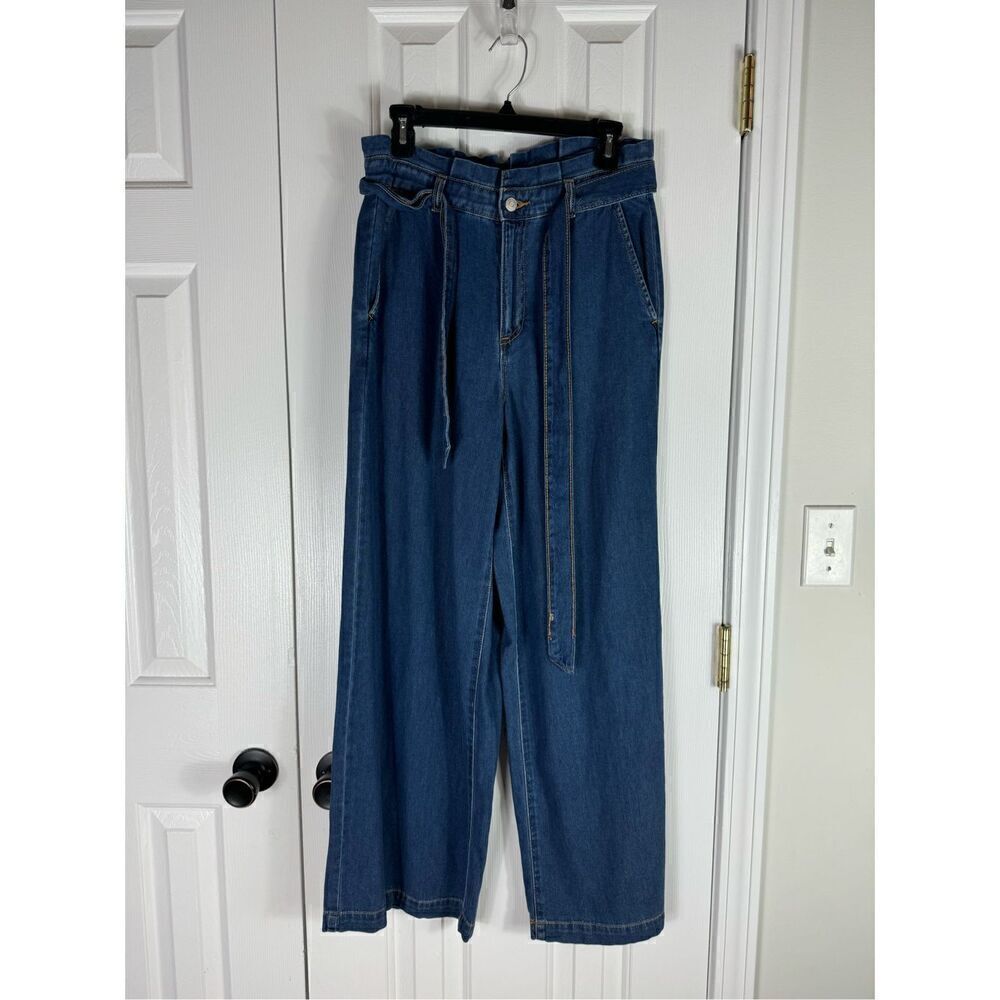 Banana Republic Womens High Rise Wide Leg Jeans Size 27/4